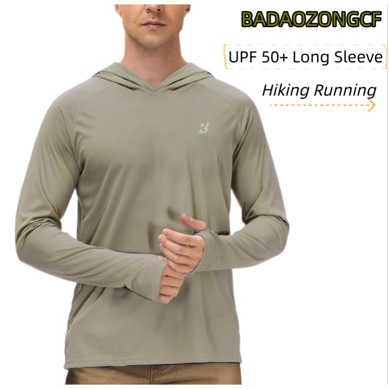 Fishing Shirt Uv Protection - Roadbox Heren UPF 50+ Lange Mouwen,