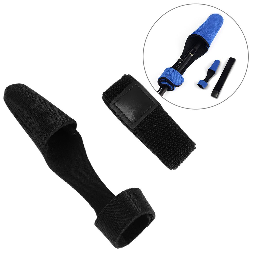 Fishing Belt - Rood Blauw Zwart Neopreen Hengel Tip