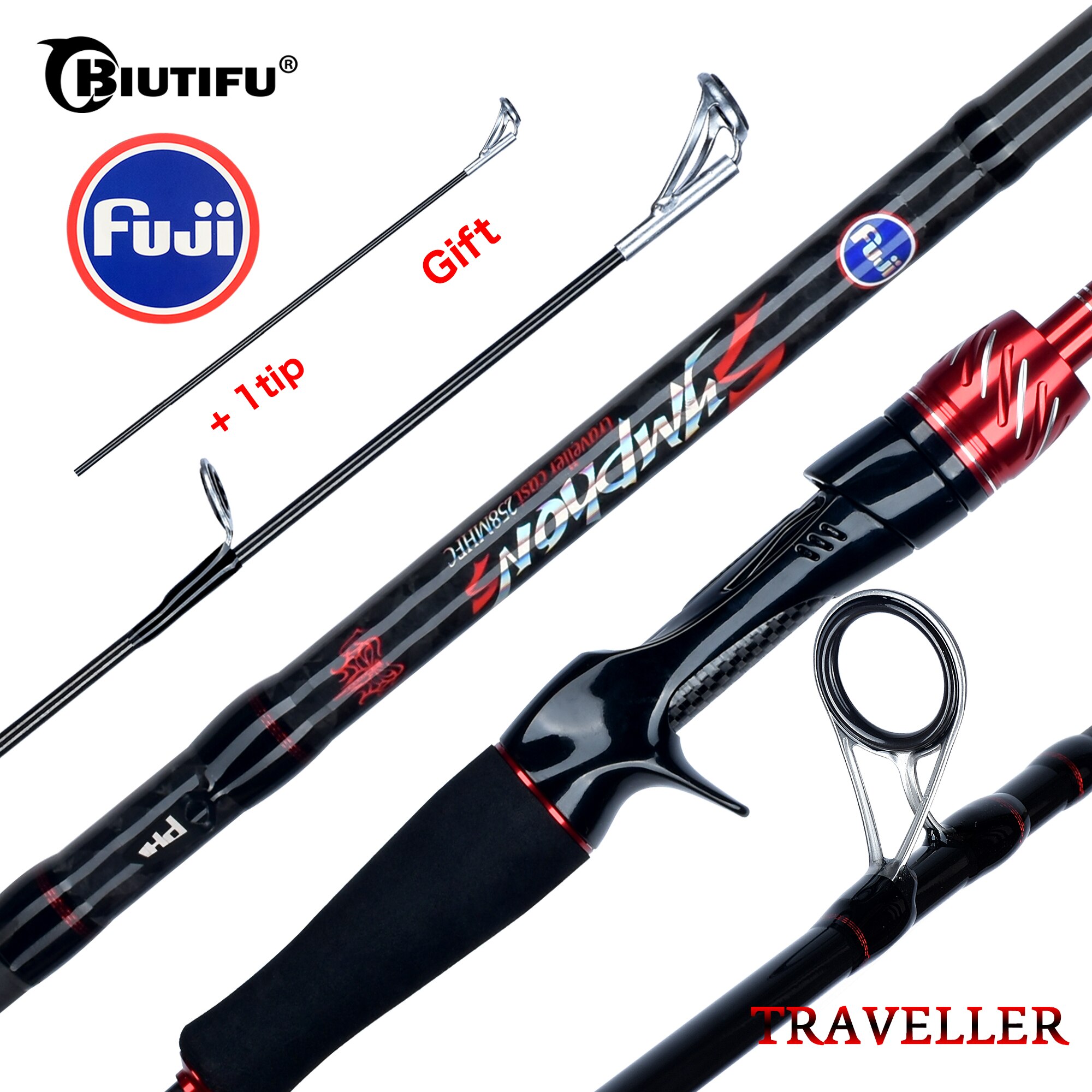 BIUTIFU Reiziger Spinning Cast - Kastking Reel Zephyr recensie en prijs