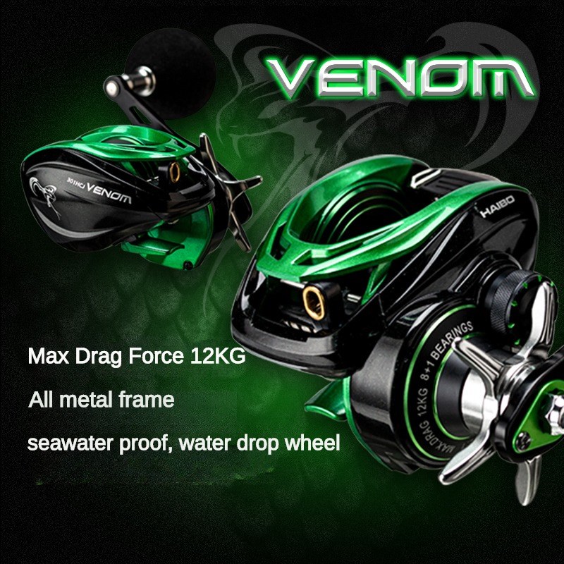 Haibo Venom Anti-Zoutwaterviss - Kastking Reel Zephyr recensie en prijs