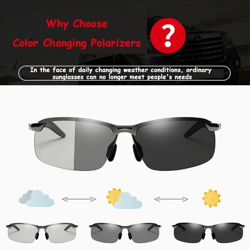 Photochromatische zonnebrillen - Fishing Sunglasses Polarized recensie en prijs